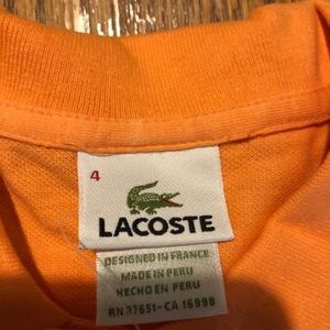 girl/boy Lacoste Shirt
